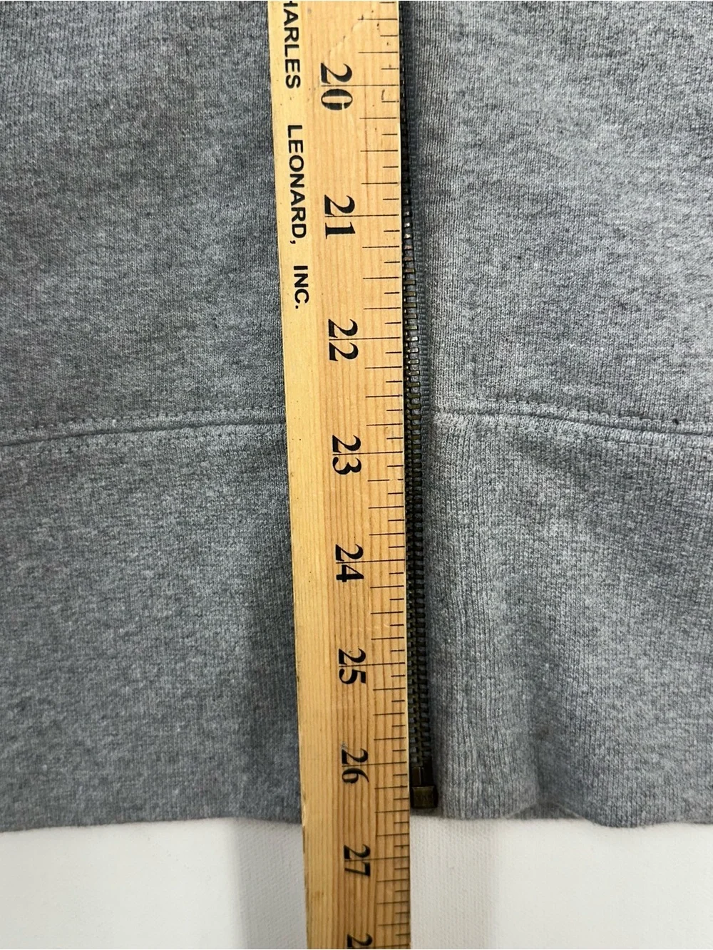 American Giant Classic Full Zip Hoodie Mens Medium Gray Heavyweight USA Cotton